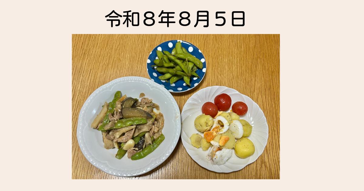 2026.8.5ご飯