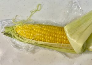 高山のとうもろこし